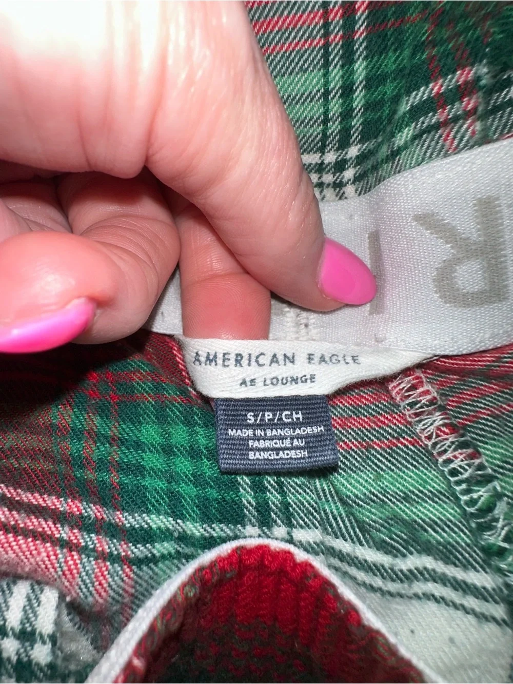 Men’s American Eagle Plaid Pajama Pants